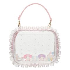 サンリオPVCクリアポーチ サンリオパステルカラートイシリーズ Sanrio characters マイメロディ クロミ シナモロール ギフト ミニポーチ 透明ポーチ コスメ 財布 kawaii 可愛い かわいい プレゼント
