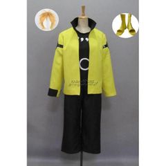 新品◆NARUTO -ナルト- 風 うずまき ナルト コスプレ衣装 ウィッグ 靴 コスチューム イベント アニメ ハロウィン仮装 変装