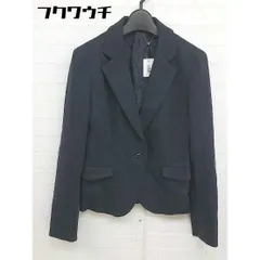 ◇ ROPE' ロペ シングル 1B 長袖 テーラードジャケット サイズ7 ブラック レディース  【1109090010193】のサムネイル