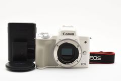 Canon ミラーレス一眼カメラ EOS Kiss M2 ボディー ホワイト [新品同様]