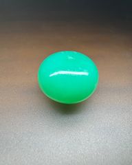 天然石 黄緑翡翠 T円形吊墜 玉佩 ジェイド ペンダント 旧家蔵出し 