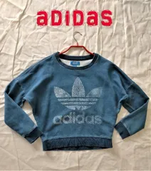 adidas アディダス ロゴ スウェット XS トレーナー ΣY
