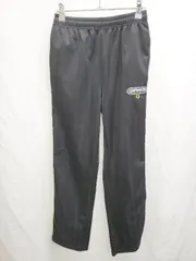 ◇ Θ OUTDOOR PRODUCTS アウトドアプロダクツ トラック パンツ サイズM ブラック ライムグリーン系 メンズ P  【1410230023455】のサムネイル