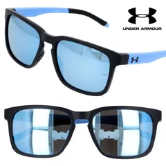 サングラス アンダーアーマー UNDER ARMOUR uaassist2-0vkz0 マットブラック ブルー ミラーレンズ スポーツブランド サングラス UVカット 高級サングラス ギフト ドライブ 釣り ゴルフ 男性用 女性用 メンズ レディース 男女兼用のサムネイル