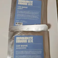 SEVENTEEN(セブンティーン・セブチ) INCOMPLETE 缶バッジ ホシ(HOSHI) ウォヌ(WONWOO) まとめ売り