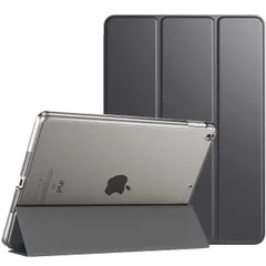 ケース iPad iPad 9 2021 iPad 8 2020 iPad 10.2 ケース 2019 TiMOVO ipad 第9世代/第8世代/第7世代 ケース 10.2インチ 半透明 ハードカバー 9世代 PUレーザー 開閉式 三つ折り スタンド マグネ