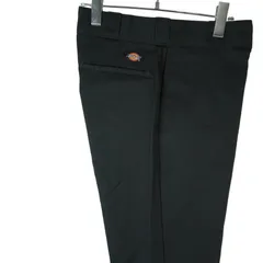 Dickiesディッキーズ874ワークパンツツイル生地タグワンポイント黒ブラック無地originalfitオリジナルフィットvintageヴィンテージ40308