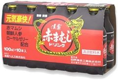 2個セット 日興薬品 赤マムシドリンク 100ml50本 100ml×10本入×2個セット 赤まむし 栄養補給 滋養強壮 疲れ対策