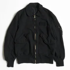 【美品】COMME des GARCONS HOMME【CWU フライトジャケット】S 製品染めブラック コムデギャルソン オム 2305295のサムネイル