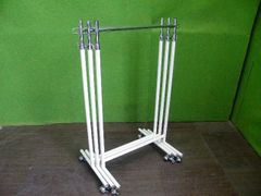 PLUS/プラス】ステップスタンド 移動式踏み台 キャスター付き 2段□C-1362