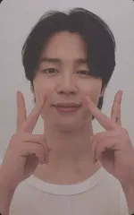 【中古】コレクションカード(男性) BTS(防弾少年団)/Jimin(ジミン)/CD「FACE」(Invisible Face Ver.)封入特典フォトカードA