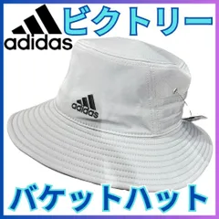 ★adidas アディダス バケットハット グレー ワンサイズ 日よけ帽子 日除ぼうし★のサムネイル