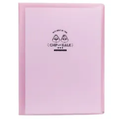 チップ＆デール ポケット付き ハードカバー 6P クリアファイル ファイル シンプルシリーズ ディズニー グッズ プレゼント 男の子