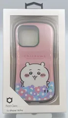 iFace First Class ちいかわ iPhone 14 Pro ケース (ちいかわ/花)【アイフェイス アイフォン14pro 用 iphone14プロ 用 カバー 韓国 耐衝撃 ストラップホール】