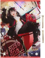 【中古】アクリルスタンド・アクリルパネル [単品] 三枝明那 A5アクリルパネル(複製直筆サイン入り) 「バーチャルYouTuber にじさんじ 三枝明那 誕生日2024」