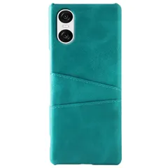 Xperia 10 VI ケース SO-52E カード収納 レザー スマート ケース 【Color】ピーコックグリーン
