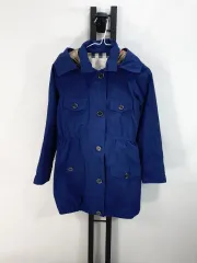 バーバリー キッズ ウィンドブレーカー コート ジャケット ブルー ジュニア 10y 140cm