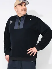 le coq sportif  (ルコックスポルティフ) GOLF ストレッチ セーターライク ハーフジップ カットソー