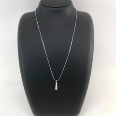 ヴァンドーム　ダイヤモンドネックレス　Pt950 Pt850 0.40ct 4.8g 45cm