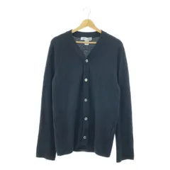 COMME des GARCONS SHIRT / コムデギャルソンシャツ | 2019SS | ジャガード ウールニット カーディガン | M | ブラック | メンズ