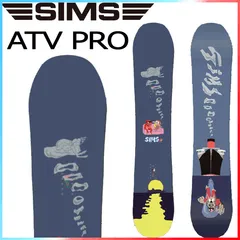 板のみビンディング無し SIMS ATV 147cm ウィンタースポーツ