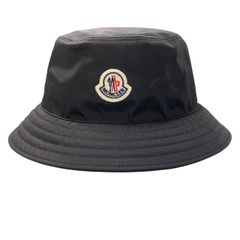 MONCLER バケットハット 希少XLサイズ ブラック - メルカリ