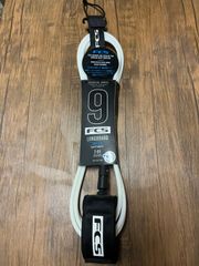 FCS エッセンシャル 足首 ロング用 9ft リーシュコード White/B