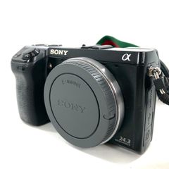 SONY ソニー NEX-7 レンズ2本セット ミラーレス一眼カメラ ブラック 動作確認済み 付属品あり【OE-951】