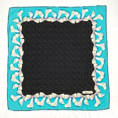 イタリア製 Tiffany & Co. スカーフ 大判 シルク ティファニー ハンカチ ストール ショール ファブリック オールドティファニー OLD ヴィンテージ アンティーク MADE IN ITALYのサムネイル