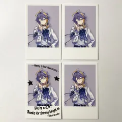 【まとめ売り】 にじさんじEN アスター・アルカディア Aster Arcadia ランダムチェキ ILUNA 2nd Anniversary 4枚セット