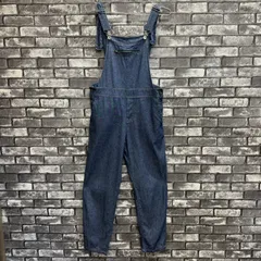 【used items】　【E hyphen world gallery（イーハイフンワールドギャラリー）】　レディース　オーバーオール　サロペット　　デニム　フリーサイズ