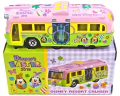 【中古】トミカ ディズニーリゾートクルーザー ディズニー・イースター2018Ver.(ライトグリーン×イエロー×ピンク) 「トミカ」 東京ディズニーリゾート限定