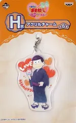 【中古】キーホルダー・マスコット(キャラクター) おそ松 アクリルチャーム 「一番くじ おそ松さん～週松デートは僕達と～」 H賞