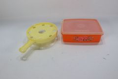 昭和レトロ　ヴィンテージ　おろし器　タッパー　セット　保管品