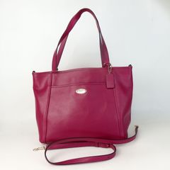【COACH】コーチ 2way トートバッグ ショルダーバッグ ピンク レザー F34497 レディース【中古】3-4 41092