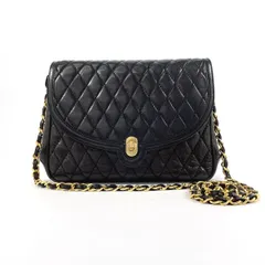 バリー ショルダーバッグ キルティングチェーンショルダー 2WAY  ブラック