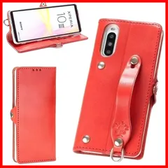 【特売】【売り切り】 EFGS Xperia 10 Ⅲ / Xperia 10 Ⅲ Lite 手帳型 ケース ノーマル レッド MSカードケース 【右開き】 xperia10Ⅲ TPU 手帳 ケース レザー エクスペリア カバー sony ソニー iii マー