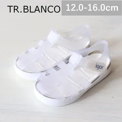【新品・未使用】igor（イゴール） STAR  -TR.BLANCO-  キッズ サンダル size20-26 12cm-16cm