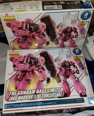 【2個セット】ガンプラ MG 限定 ザクウォーリア(ライブコンサート Ver.)