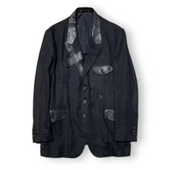 ヨウジヤマモトプールオム 2023SS LOOK6 背面プリーツジャケット Yohji Yamamoto - 2024 SS | ALUBUS / RUFUS