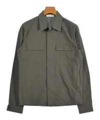 ボッテガヴェネタ シャツ 比翼 Bottega veneta ボッテガ ムラ染 シャツ 比翼 オリーブグリーン