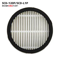 SCD-120P / SCD-L1P フィルター 1個 アイリスオーヤマ対応 互換品 掃除機用 交換用 CFTS72