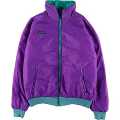 古着 80年代 コロンビア Columbia リバーシブル 中綿ジャケット パファージャケット メンズL ヴィンテージ/eaa386737