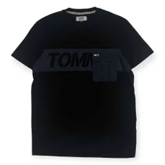 Tommy Jeans トミージーンズ ポケット 半袖 Tシャツ M/ブラック メンズ