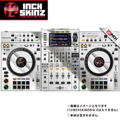 12inch SKINZ / Pioneer XDJ-XZ SKINZ Metallics (Mirror Silver) 【XDJ-XZ用スキン】 