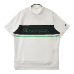 サイズ：LARGE CHAMPION GOLF チャンピオンゴルフ 2024年モデル ; ハイネック 半袖Tシャツ  ホワイト系 [240101335993]# ゴルフウェア レディース ストスト