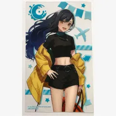 プロセカ　モアモアジャンプ　アニメイト特典　クリアシート〈白石杏〉