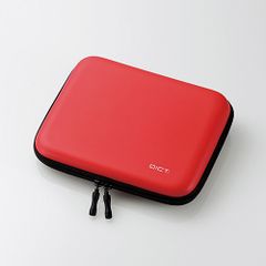 [미사용품] ELECOM 전자 사전 케이스 이어폰 대응 터치 펜 대응 L 사이즈 EX-word Brain 2020 년 모델 대응 레드 DJC-006LXRD