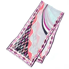 なかなか綺麗♡EMILIO PUCCIエミリオプッチ ストール 楽天市場】EMILIO PUCCI エミリオプッチ JR482 イタリア製 大判