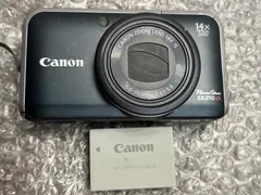 【動作確認済】CANON PowerShot SX210 IS コンデジ☆難あり Black Canon Powershot SX210 IS - 14.1MP, 14x Zoom, HD Video